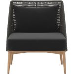 Andria Lounge Chair - Arashi Black 110962 110962 ANDRIA LOUNGE CHAIR ARASHI BLACK 1