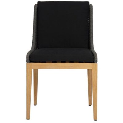 Sorrento Dining Chair - Natural - Arashi Black 11 Sorrento Dining Chair - Natural - Arashi Black 110963 110963 SORRENTO DINING CHAIR NATURAL REGENCY BLACK 1