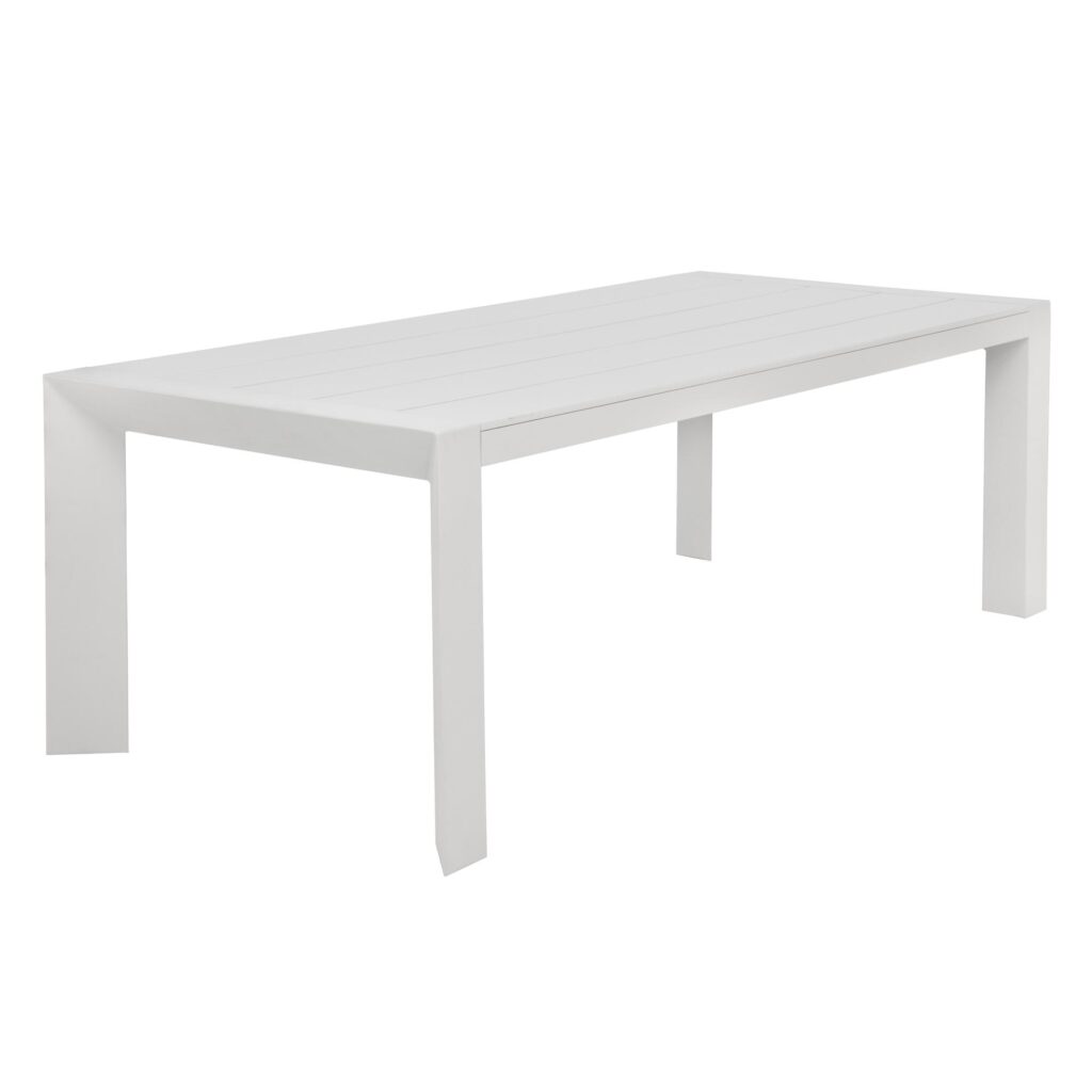 Merano Dining Table - White - 90" - Image 2
