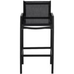 Merano Barstool - Black 110969 110969 MERANO BARSTOOL BLACK 1