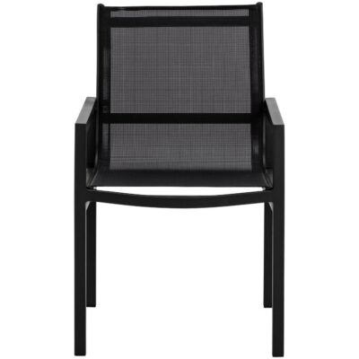 Merano Dining Armchair - Black 110974 110974 MERANO DINING ARMCHAIR BLACK 1