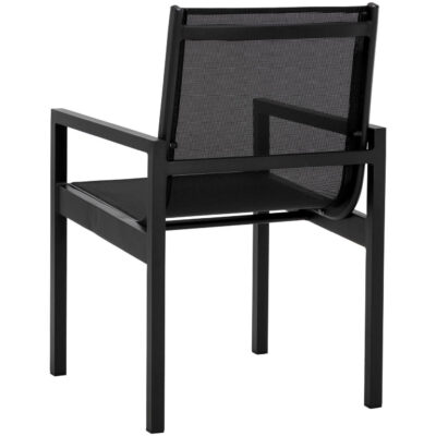 Merano Dining Armchair - Black 110974 110974 MERANO DINING ARMCHAIR BLACK 3