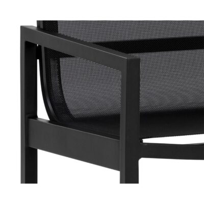 Merano Dining Armchair - Black 110974 110974 MERANO DINING ARMCHAIR BLACK 6