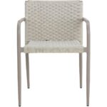 Casella Stackable Dining Armchair - Cream 110979 110979 CASELLA STACKABLE DINING ARMCHAIR CREAM 1
