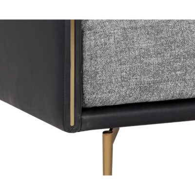 Ashi Armchair - Nash Zebra / Coal Black 13 Ashi Armchair - Nash Zebra / Coal Black 110997 110997 ASHI ARMCHAIR NASH ZEBRA COAL BLACK 6