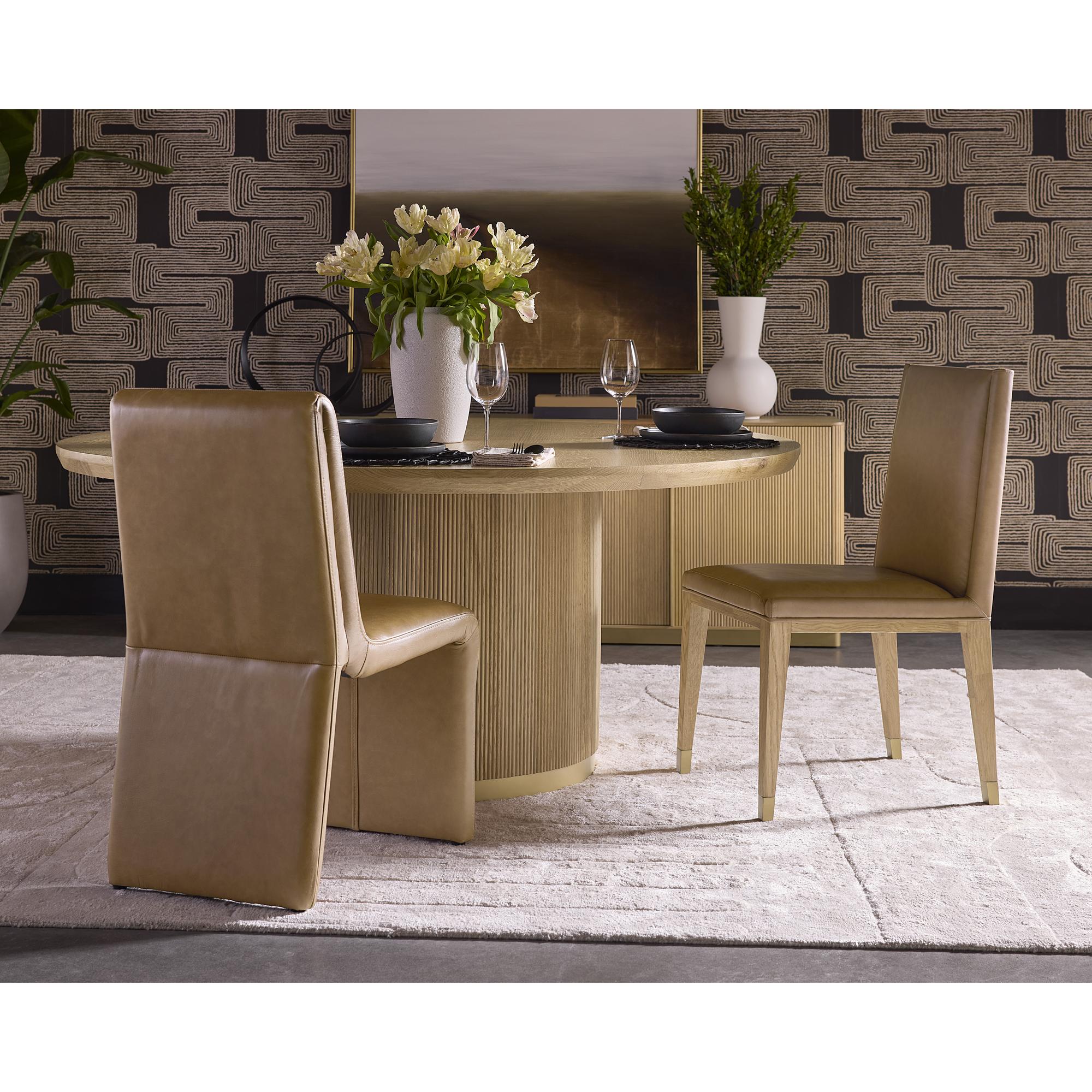 Cascata Dining Chair - Marseille Camel Leather 15 Cascata Dining Chair - Marseille Camel Leather - Image 15