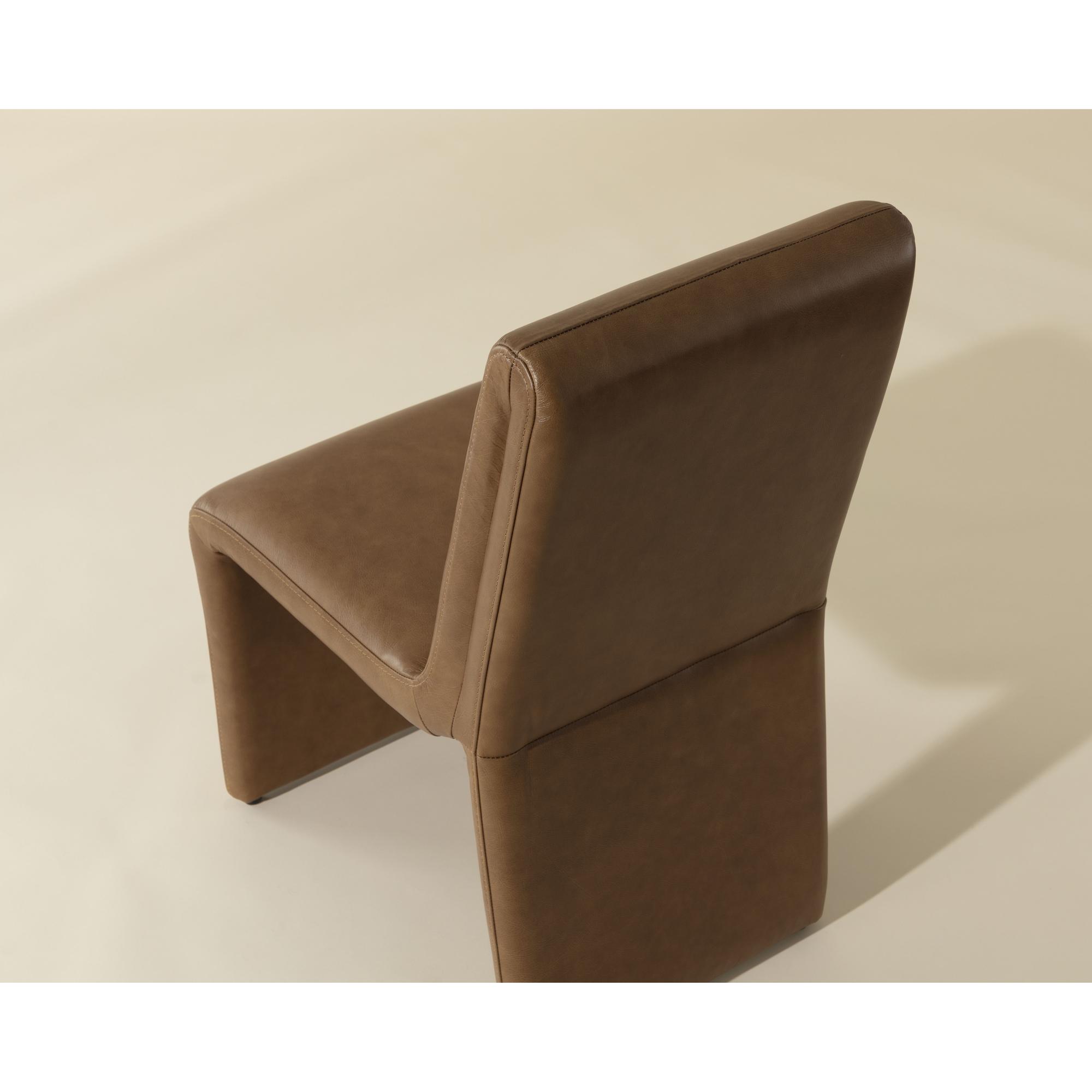 Cascata Dining Chair - Marseille Camel Leather 13 Cascata Dining Chair - Marseille Camel Leather - Image 13