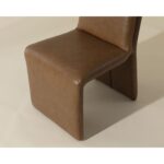 Cascata Dining Chair - Marseille Camel Leather 111012 111012 CASCATA DINING CHAIR MARSEILLE CAMEL LEATHER 6