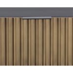 Carlin Nightstand - Black / Antique Brass 111018 111018 CARLIN NIGHTSTAND BLACK ANTIQUE BRASS 8