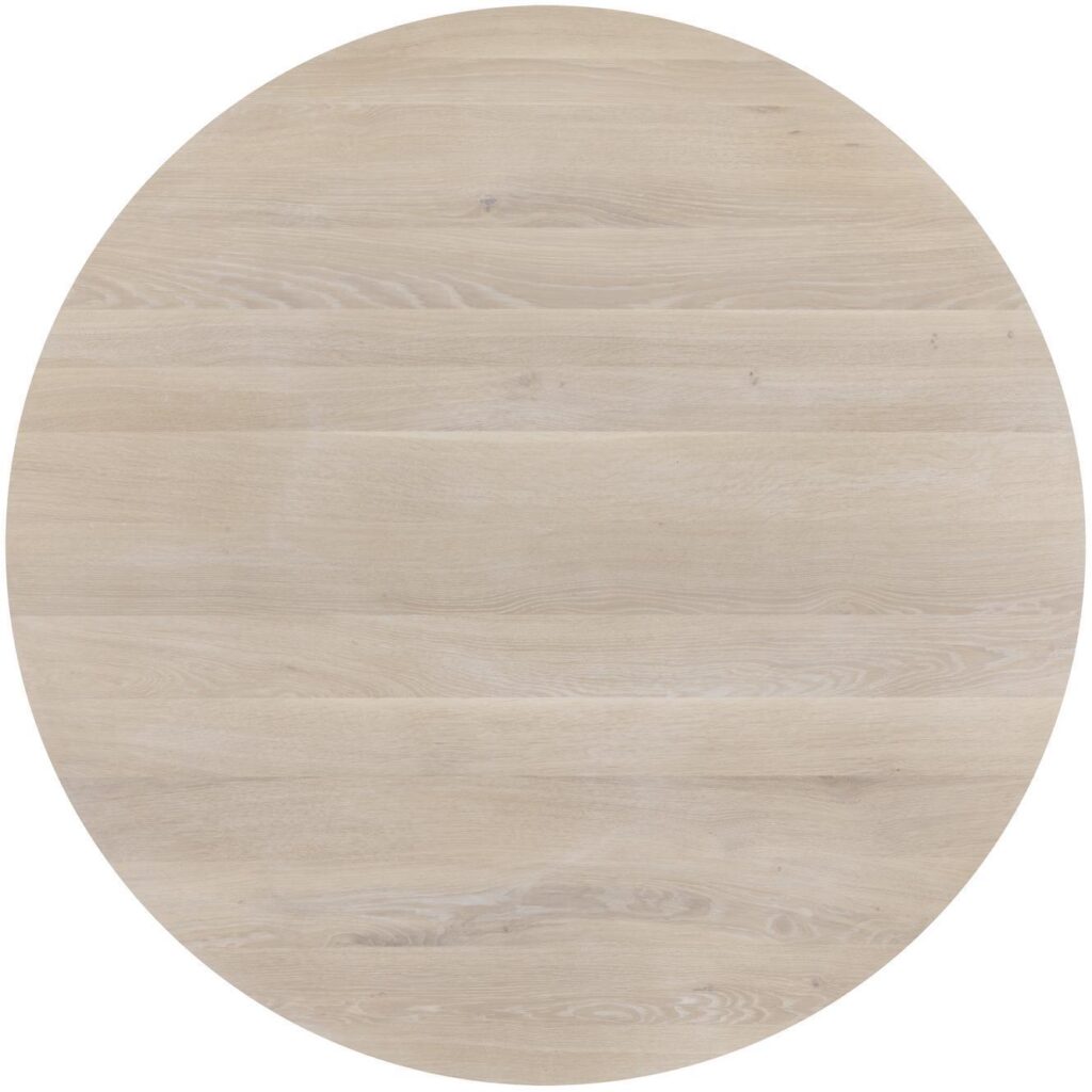 Elina Dining Table - Round - Light Oak - 54" - Image 3