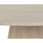 Elina Dining Table - Round - Light Oak - 54" 111022 111022 ELINA DINING TABLE LIGHT OAK 54 6