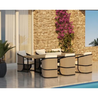 Palermo Dining Chair - Charcoal - Stinson Cream 111042 111042 10