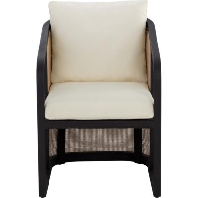 Palermo Dining Chair - Charcoal - Stinson Cream 111042 111042 2