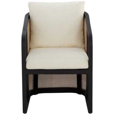 Palermo Dining Chair - Charcoal - Stinson Cream 10 Palermo Dining Chair - Charcoal - Stinson Cream 111042 111042 PALERMO DINING CHAIR CHARCOAL STINSON CREAM 1