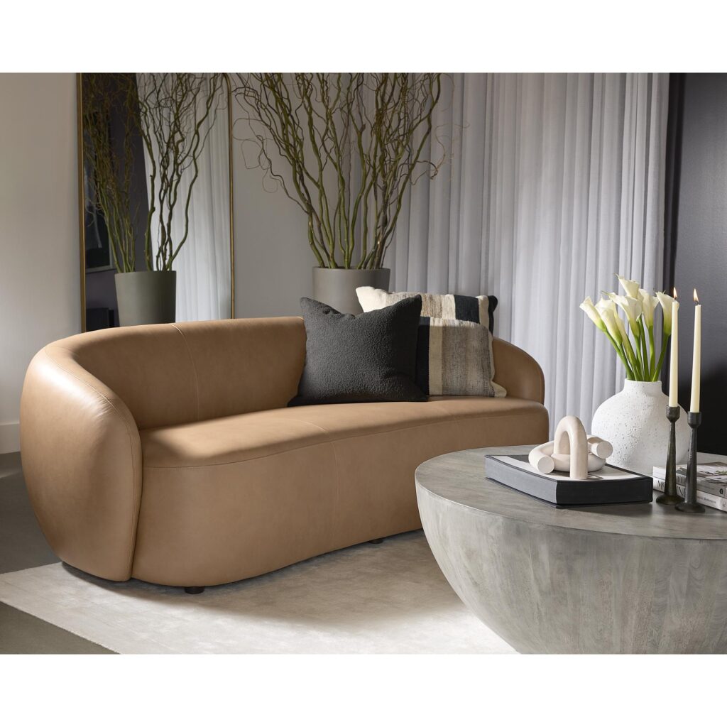 Lorne Sofa - Aline Butternut Leather - Image 5