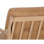 Gilmore Lounge Chair - Light Oak - Mojave Tan Leather 111061 111061 GILMORE LOUNGE CHAIR LIGHT OAK SAHARA COGNAC LEATHER 8