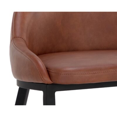 Astra Counter Stool - Black - Cinnamon Brown 13 Astra Counter Stool - Black - Cinnamon Brown 111083 111083 ASTRA COUNTER STOOL BLACK CINNAMON BROWN 6