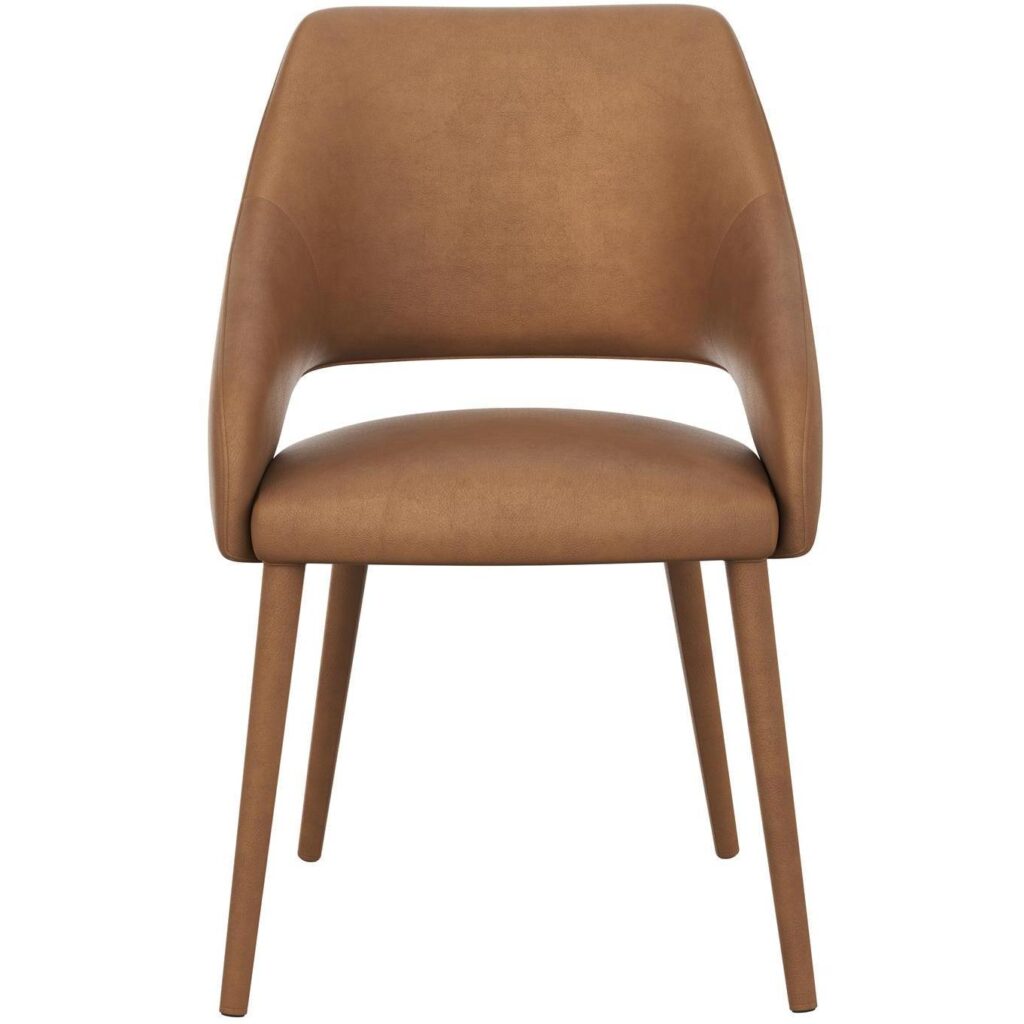 Galen Dining Chair - Missouri Cognac Leather - Image 2