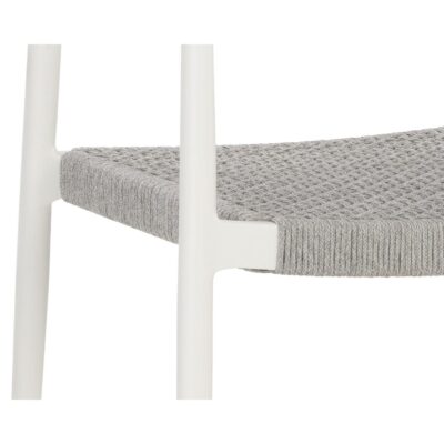 Nava Stackable Dining Armchair - White 11 Nava Stackable Dining Armchair - White 111090 111090 NAVA STACKABLE DINING ARMCHAIR WHITE 6