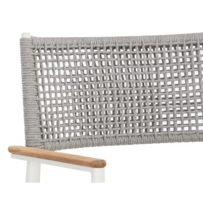 Nava Stackable Dining Armchair - White 12 Nava Stackable Dining Armchair - White 111090 111090 NAVA STACKABLE DINING ARMCHAIR WHITE 7