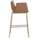 Lucano Barstool - Milliken Cognac 111123 111123 LUCANO BARSTOOL MILLIKEN COGNAC 2