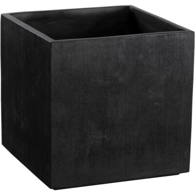 Tansy Planter - Black 111135 111135 TANSY PLANTER SQUARE BLACK