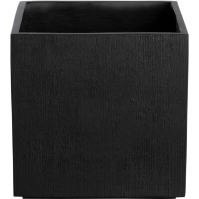 Tansy Planter - Black 111135 111135 TANSY PLANTER SQUARE BLACK 1