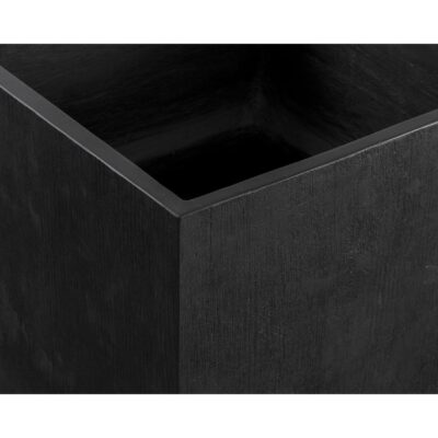 Tansy Planter - Black 111135 111135 TANSY PLANTER SQUARE BLACK 6