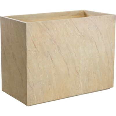 Leilani Planter - Large - Travertine Look