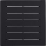 Merano Dining Table - Black - 37" 111152 111152 MERANO DINING TABLE BLACK 37 3
