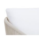 Allariz Dining Armchair - Greige - Stinson White 111153 111153 ALLARIZ DINING ARMCHAIR GREIGE STINSON WHITE 7