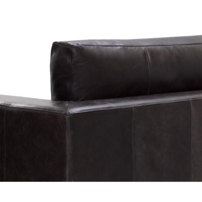 Anakin Sofa - Light Oak - Tuscany Warm Black Leather 13 Anakin Sofa - Light Oak - Tuscany Warm Black Leather 111216 111216 ANAKIN SOFA GREYSTONE LEATHER 8