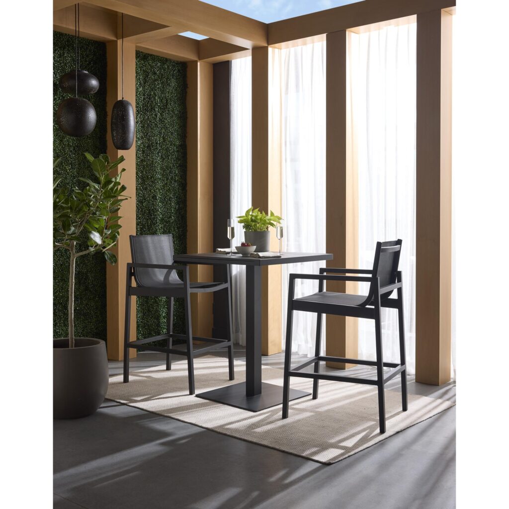 Merano Bar Table - Black - Image 6
