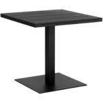 Merano Bistro Table - Black 111221 111221 MERANO BISTRO TABLE BLACK 1