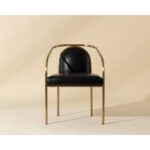 Cicero Dining Armchair - Cantina Black 111238 111238 CICERO DINING ARMCHAIR CANTINA BLACK 1