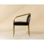 Cicero Dining Armchair - Cantina Black 111238 111238 CICERO DINING ARMCHAIR CANTINA BLACK 2