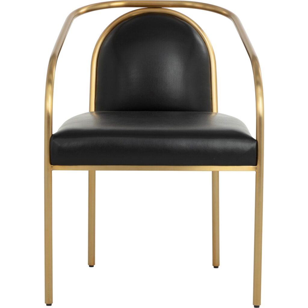 Cicero Dining Armchair - Cantina Black - Image 8