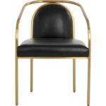 Cicero Dining Armchair - Cantina Black 111238 111238 CICERO DINING ARMCHAIR CANTINA BLACK 21