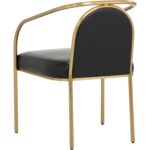 Cicero Dining Armchair - Cantina Black 111238 111238 CICERO DINING ARMCHAIR CANTINA BLACK 23