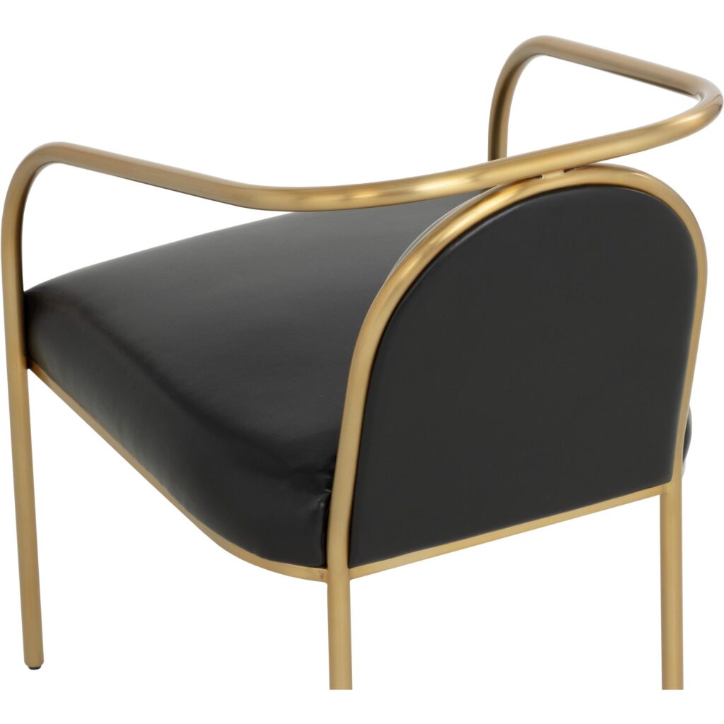 Cicero Dining Armchair - Cantina Black - Image 11