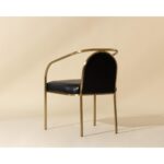 Cicero Dining Armchair - Cantina Black 111238 111238 CICERO DINING ARMCHAIR CANTINA BLACK 3
