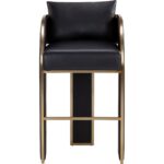 Baz Barstool - Napa Black 111241 111241 BAZ BARSTOOL NAPA BLACK 1