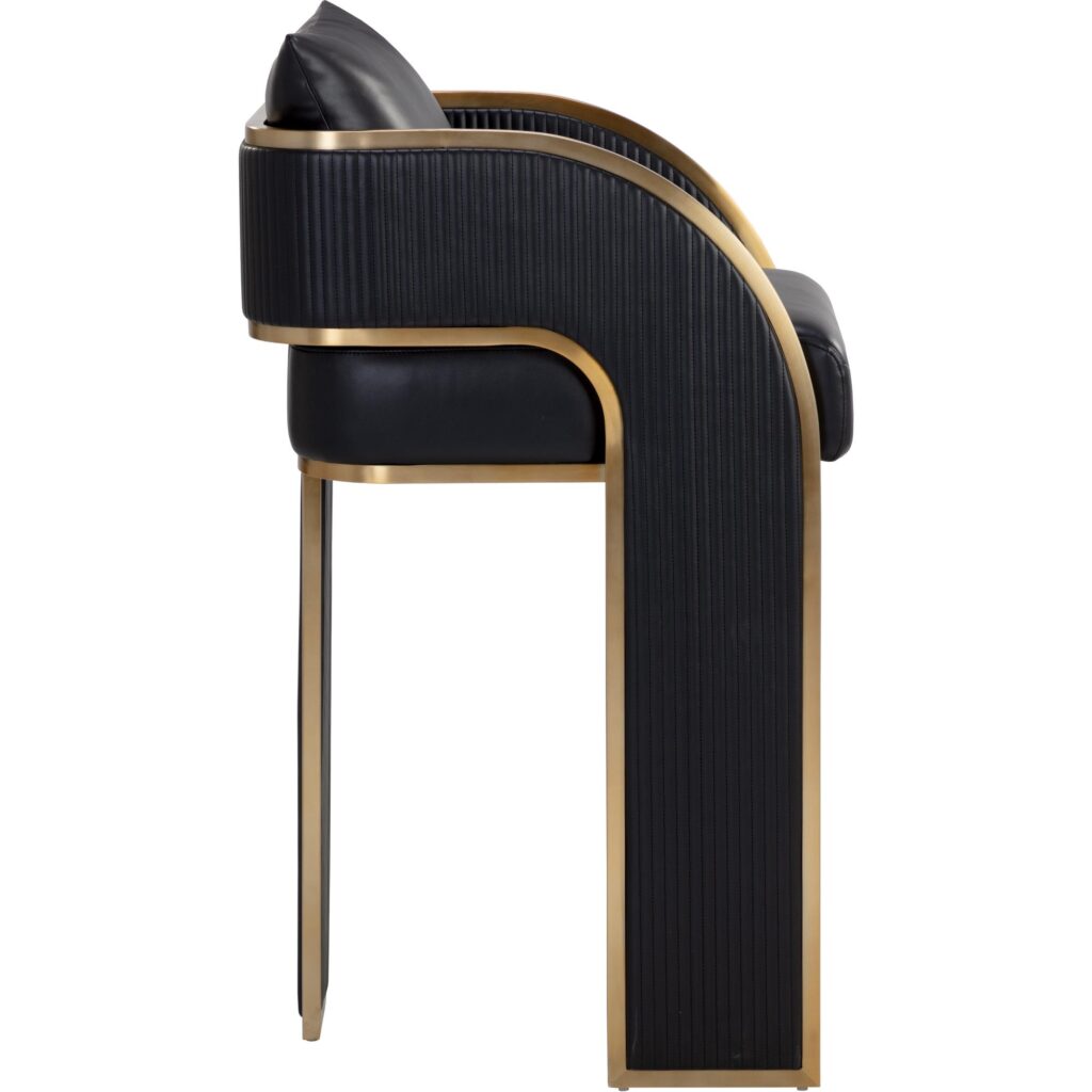 Baz Barstool - Napa Black - Image 3