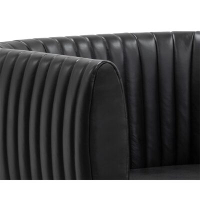 Tryor Lounge Chair - Vintage Black Night Leather 111261 111261 TRYOR LOUNGE CHAIR VINTAGE BLACK NIGHT LEATHER 7