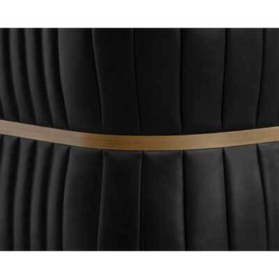 Tryor Lounge Chair - Vintage Black Night Leather 111261 111261 TRYOR LOUNGE CHAIR VINTAGE BLACK NIGHT LEATHER 8