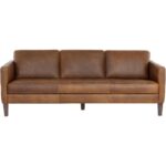 Karmelo Sofa - Cognac Leather 111267 111267 KARMELO SOFA COGNAC LEATHER 1