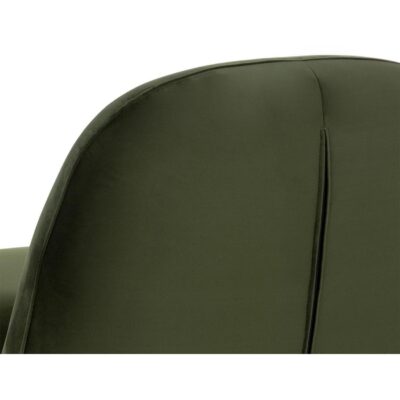 Franze Swivel Lounge Chair - Moss Green 111301 111301 FRANZE SWIVEL LOUNGE CHAIR MOSS GREEN 8