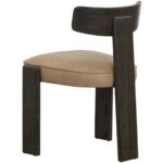 Horton Dining Chair - Dark Brown - Sahara Sand Leather 111316 111316 HORTON DINING CHAIR SAHARA SAND LEATHER 3