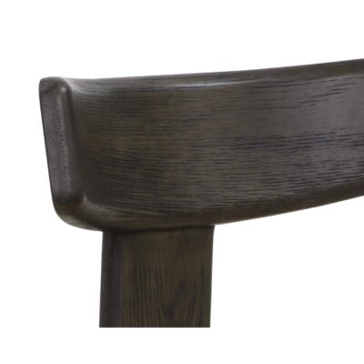 Horton Dining Chair - Dark Brown - Sahara Sand Leather 111316 111316 HORTON DINING CHAIR SAHARA SAND LEATHER 7