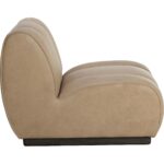 Blaise Swivel Lounge Chair - Sahara Sand Leather 111320 111320 BLAISE SWIVEL LOUNGE CHAIR SAHARA SANDLEATHER 2